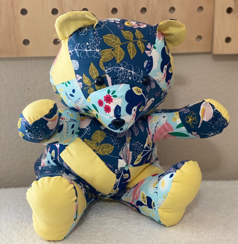 Memory Bear Memorial Gift Handmade Bear Shirt Bear - Etsy
