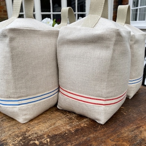 Natural Linen Door Stop
