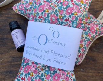 Lavender Sleep Set - Liberty Eye Pillow, Sleep Pillow and Lavender Oil