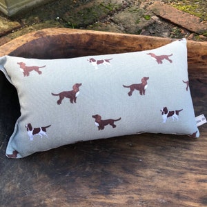 Lavender Cuddle Cushion Spaniels image 1