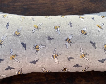 Lavender Cuddle Cushion - Bees and Birds