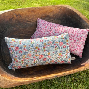 Lavender Cuddle Cushion - Liberty fabric