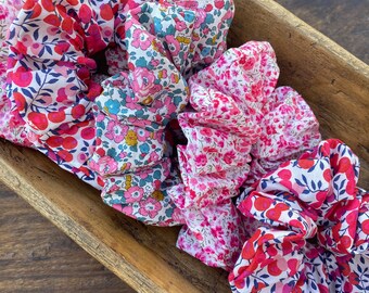 Liberty or Linen Scrunchie