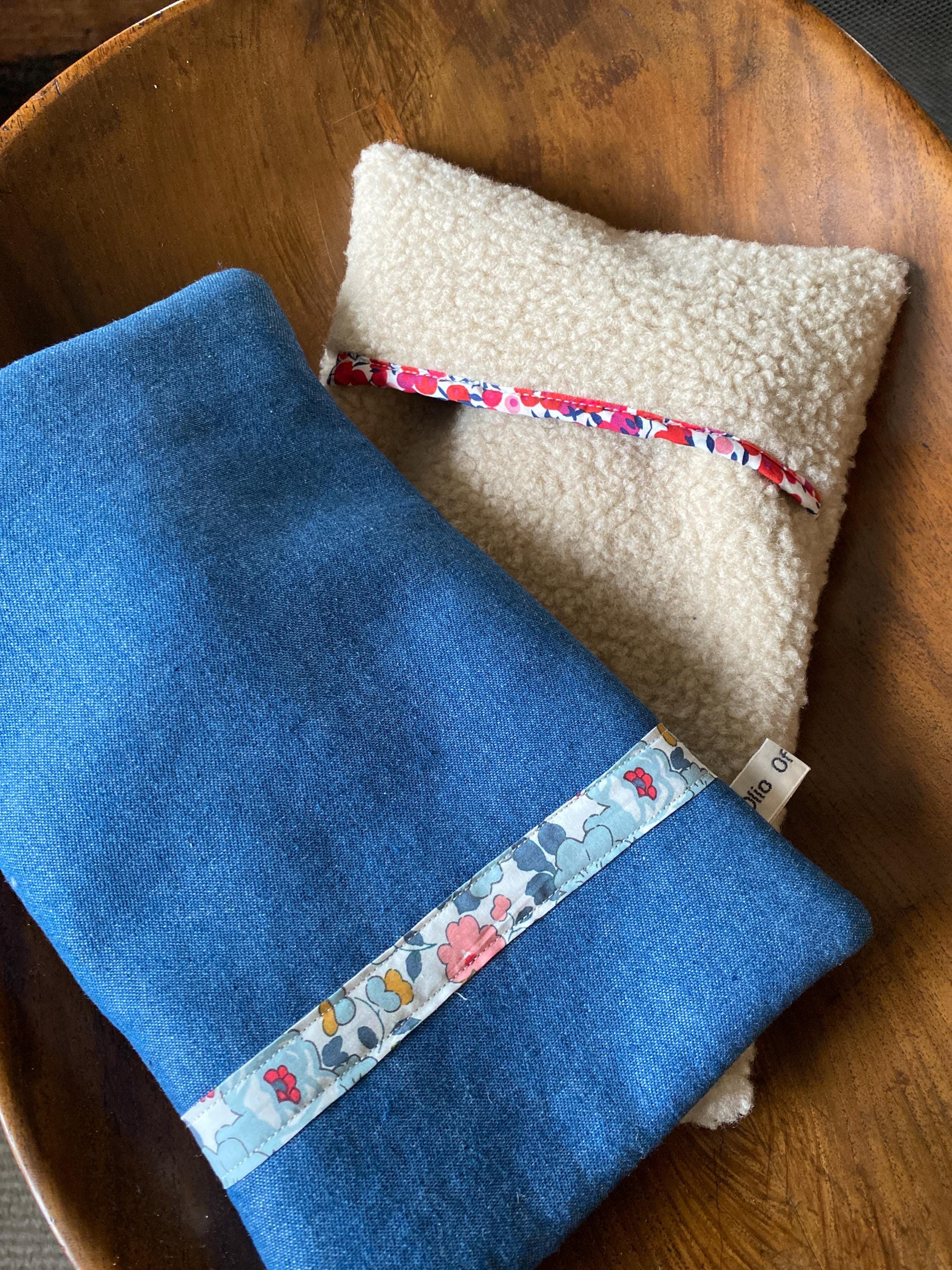 Mini Hot Water Bottle - the Cuddle Bottle - Sherpa Fleece or Denim ...