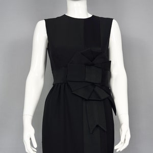 Vestido vintage con lazo superpuesto de MOSCHINO COUTURE