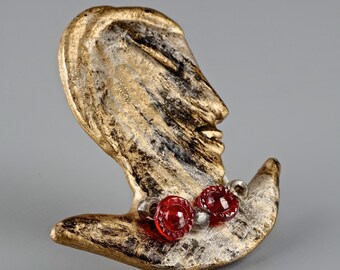 Vintage BILLY BOY SURREAL Jeweled Bijoux Head Brooch - Etsy