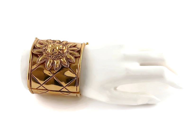 chanel lion cuff