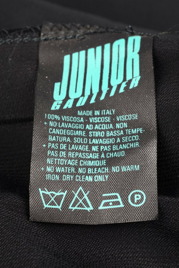 Vintage JEAN PAUL GAULTIER Junior Black Boxer Overall Mesh Vintage JEAN PAUL GAULTIER Junior Black Boxer Overall Mesh