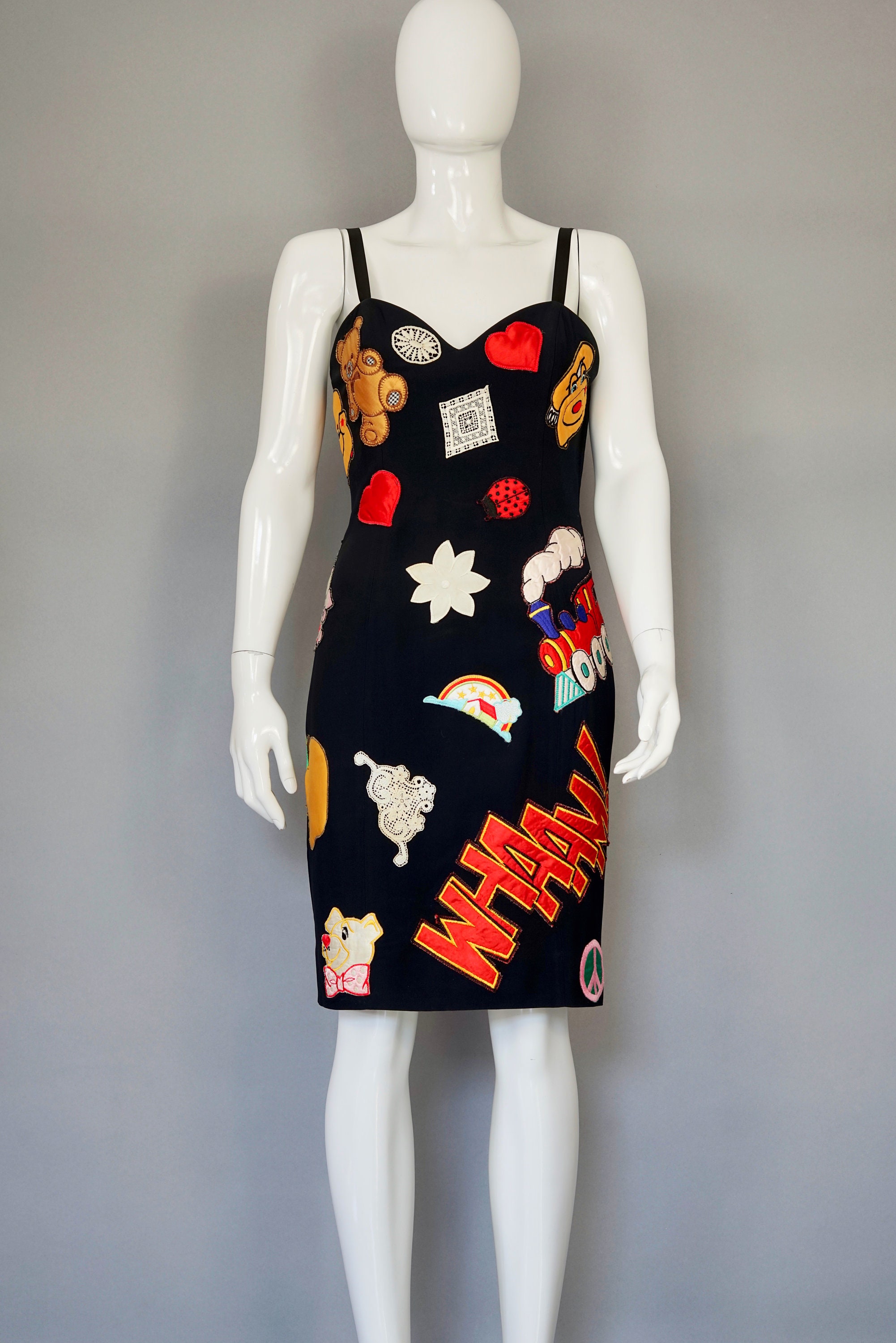 Vintage 1994 MOSCHINO COUTURE wham Patchwork -  Denmark