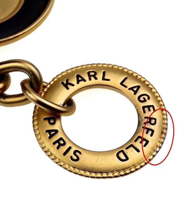 Vintage KARL LAGERFELD "Waiter" Plate Enamel Char… - image 9