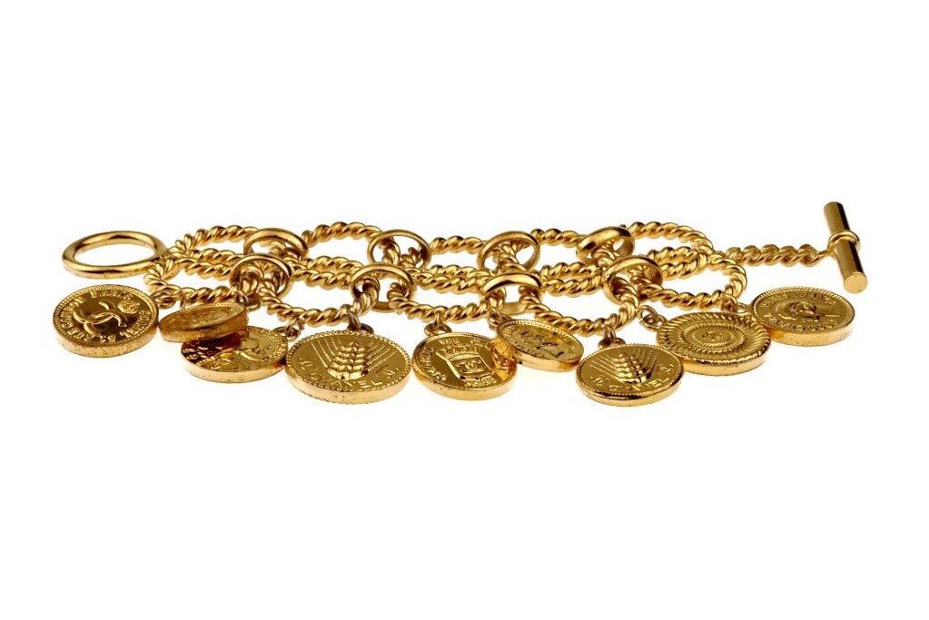 AC2-66-342/ 良品 CHANEL シャネル ブレスレット ヴィンテージ