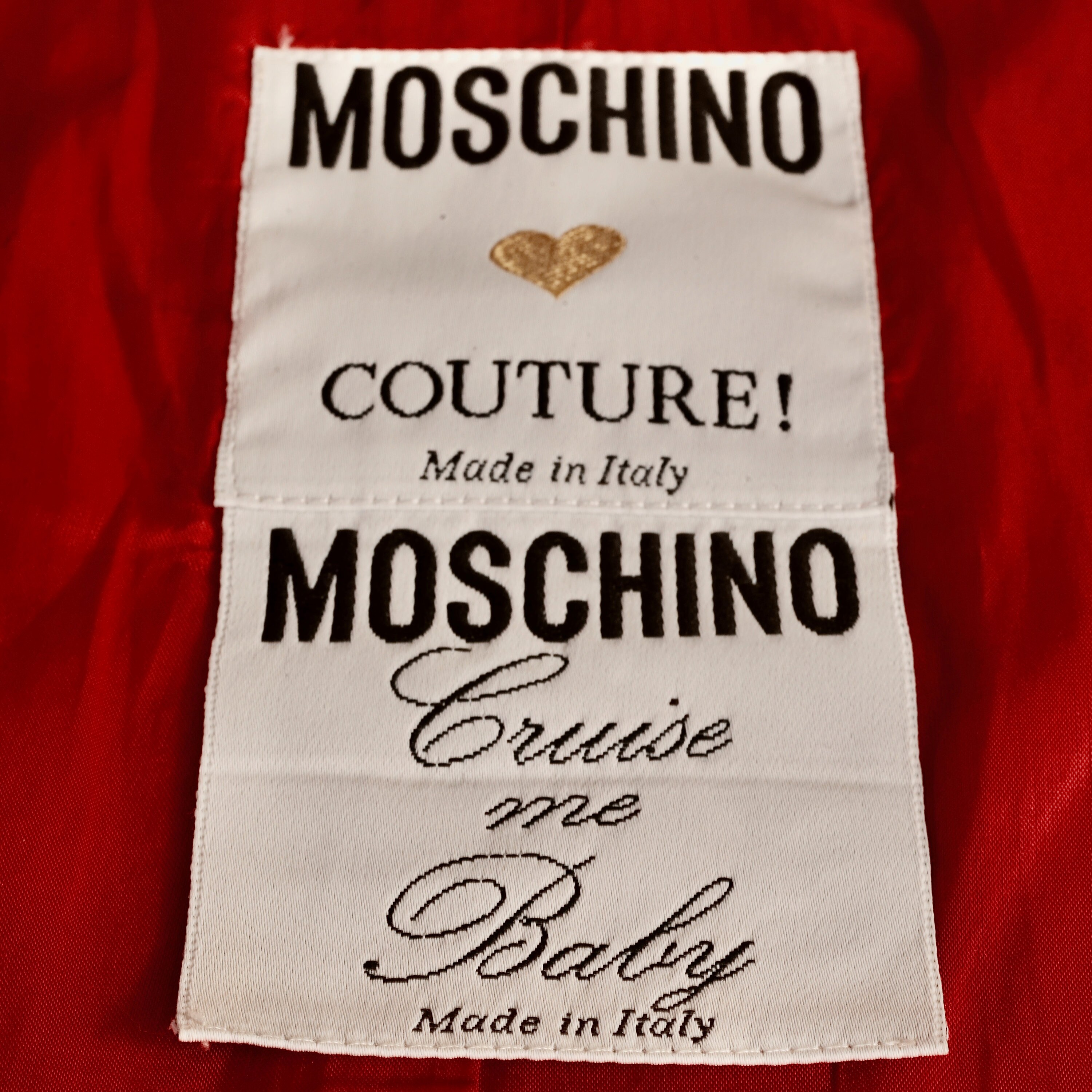Vintage 1989 MOSCHINO COUTURE Vintage 1989 MOSCHINO COUTURE