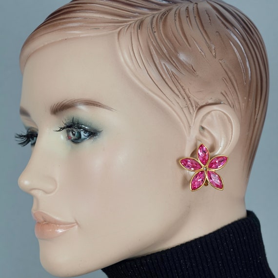 Goossens flower earrings - Gold