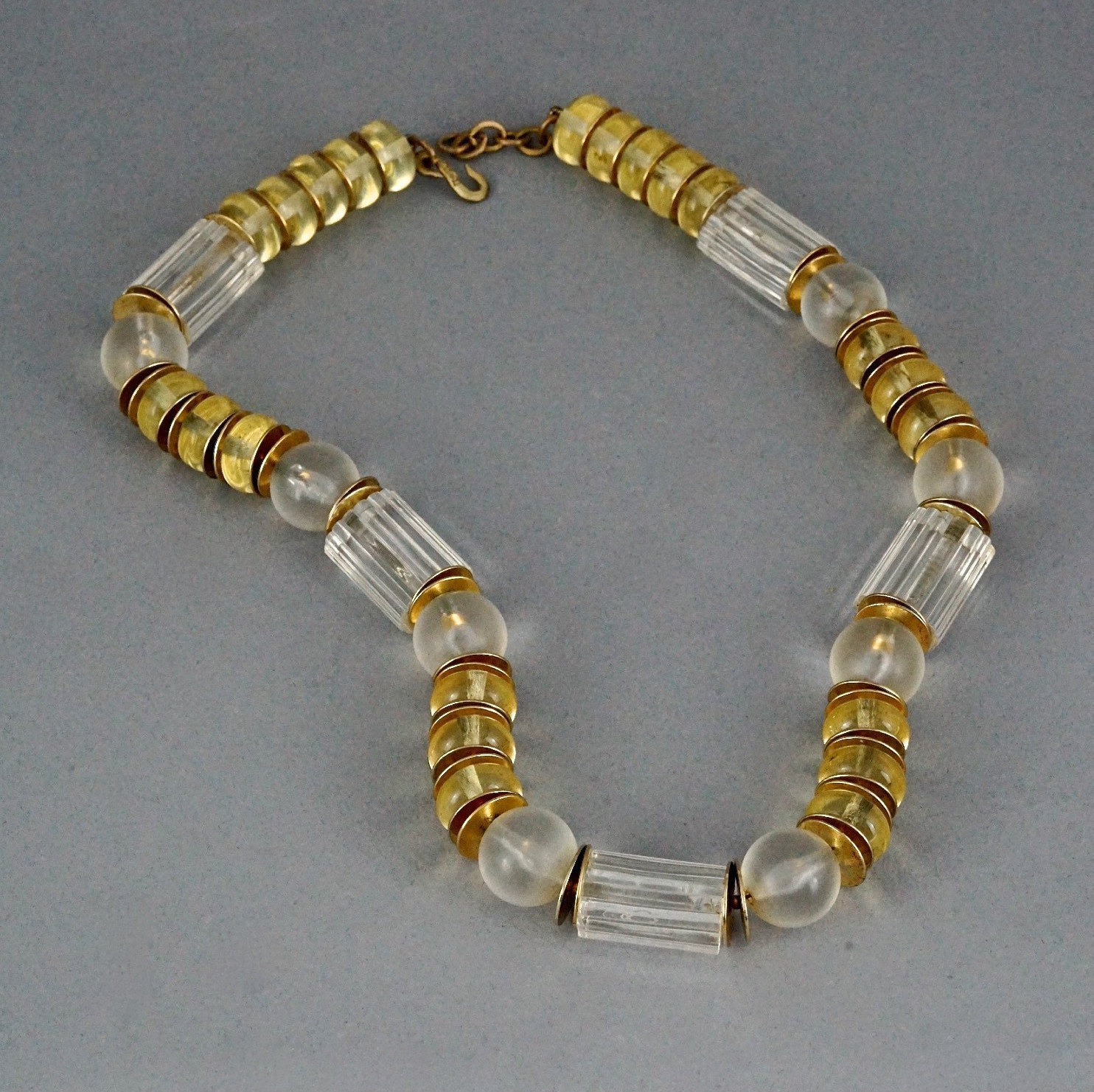 Vintage lucite best sale necklace