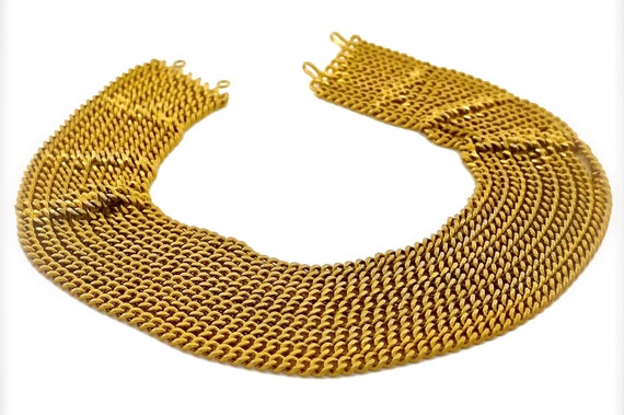 Vintage CHANEL Multi Strand Chain Necklace - image 4