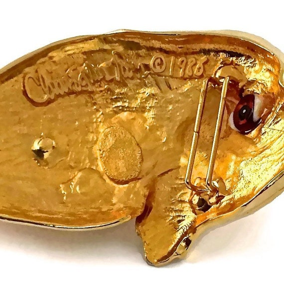 CHRISTOPHER ROSS LEAF BUCKLE Christopher Ross - Belt buckle - American - The Metropolitan  main image 4