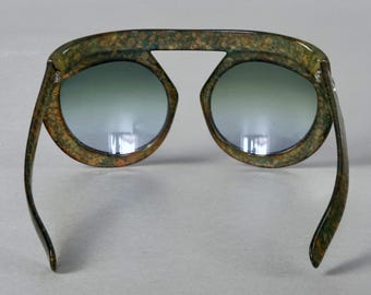 Vintage CHRISTIAN DIOR Lady Gaga Oversized Space Age Sunglasses - Etsy
