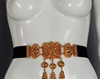 Vintage CHRISTIAN LACROIX Byzantine Opulent Choker Necklace - Etsy