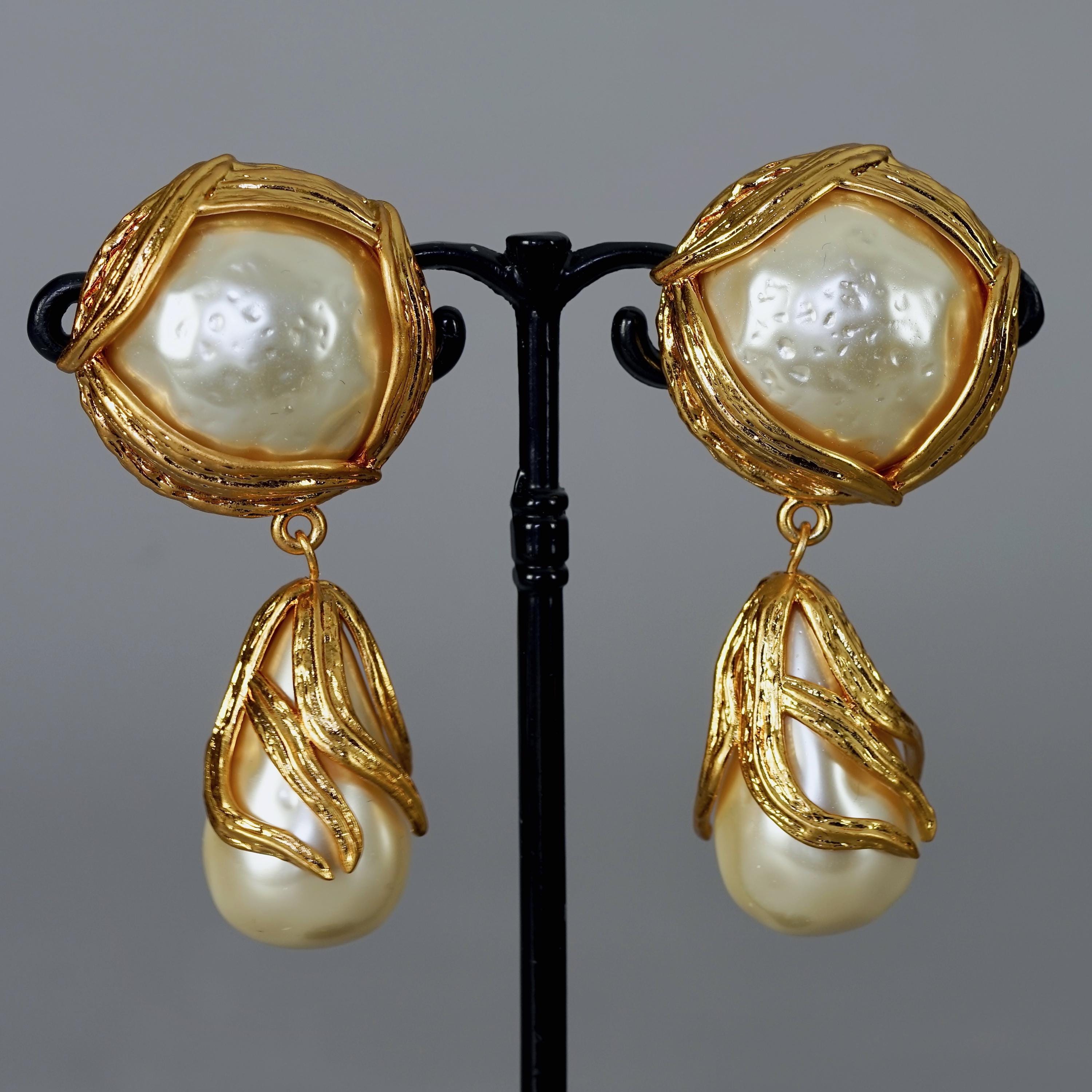 Ysl pearl earrings - Etsy 日本
