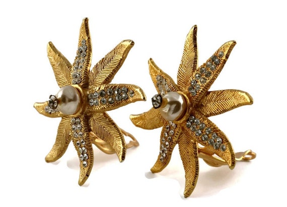 Boucles D'oreilles Vintage Claire Deve - Occasion En Bon état, Style Rétro