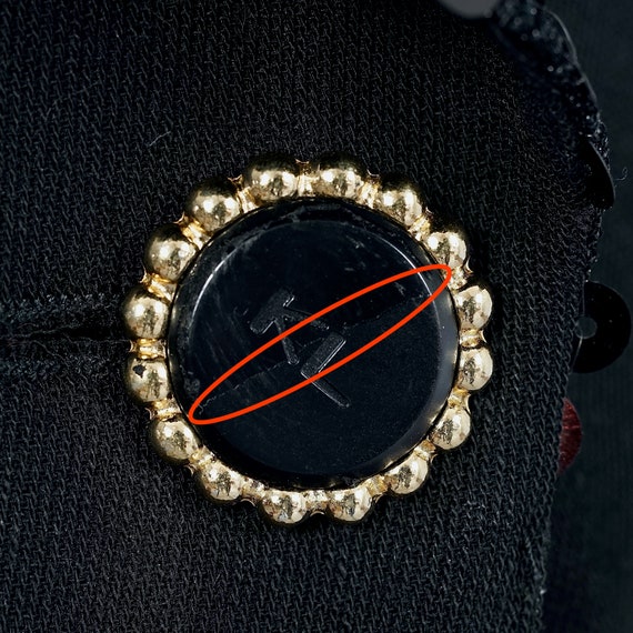 Karl Lagerfeld vintage フランス製 スパンコールトップス Karl Lagerfeld vintage フランス製 スパンコールトップス