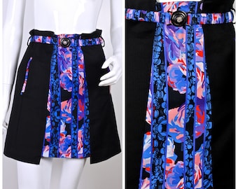 Falda asimétrica Medusa vintage de VERSACE