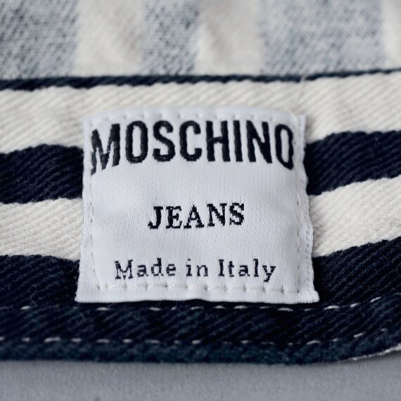 Vintage MOSCHINO Barcode Novelty Jacket - Etsy