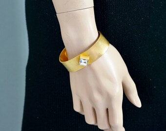 ヴィンテージ EDOUARD RAMBAUD ソリティア カフ ブレスレット - Etsy 日本