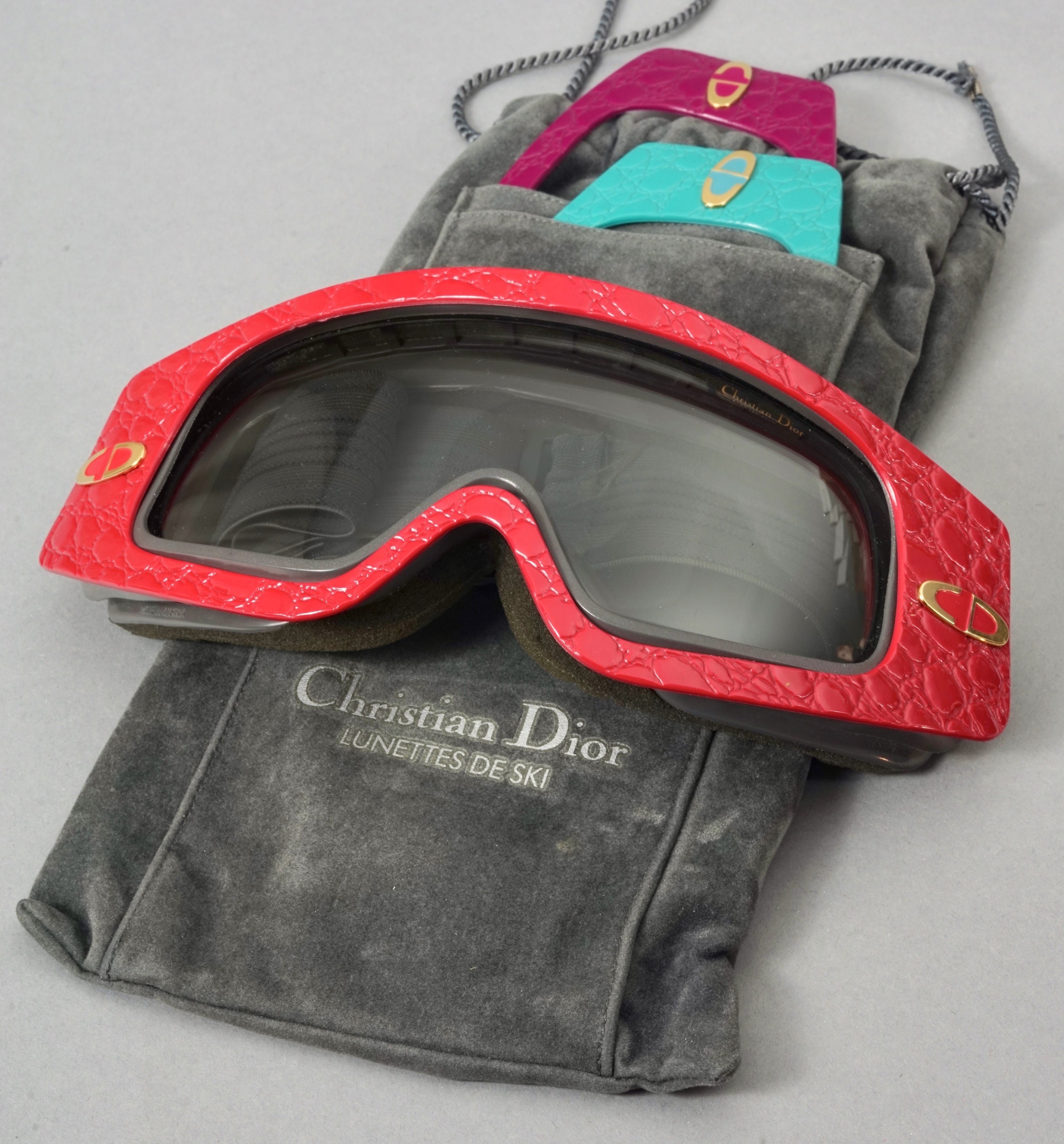 Vintage CHRISTIAN DIOR Interchangeable 3 Face Plates Ski -  Israel