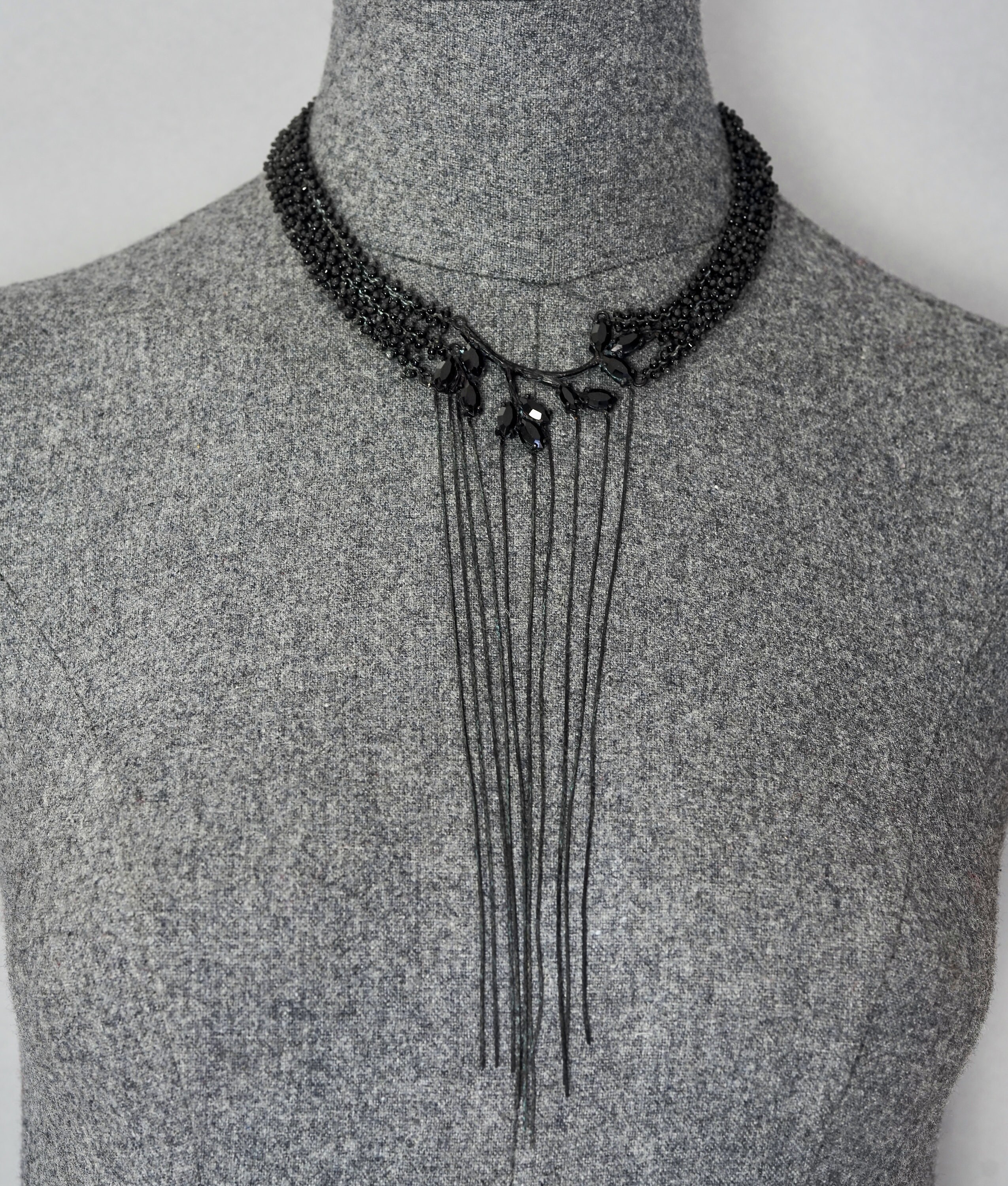 Vintage JEAN PAUL GAULTIER by Robert Goossens Gothic Jewelled