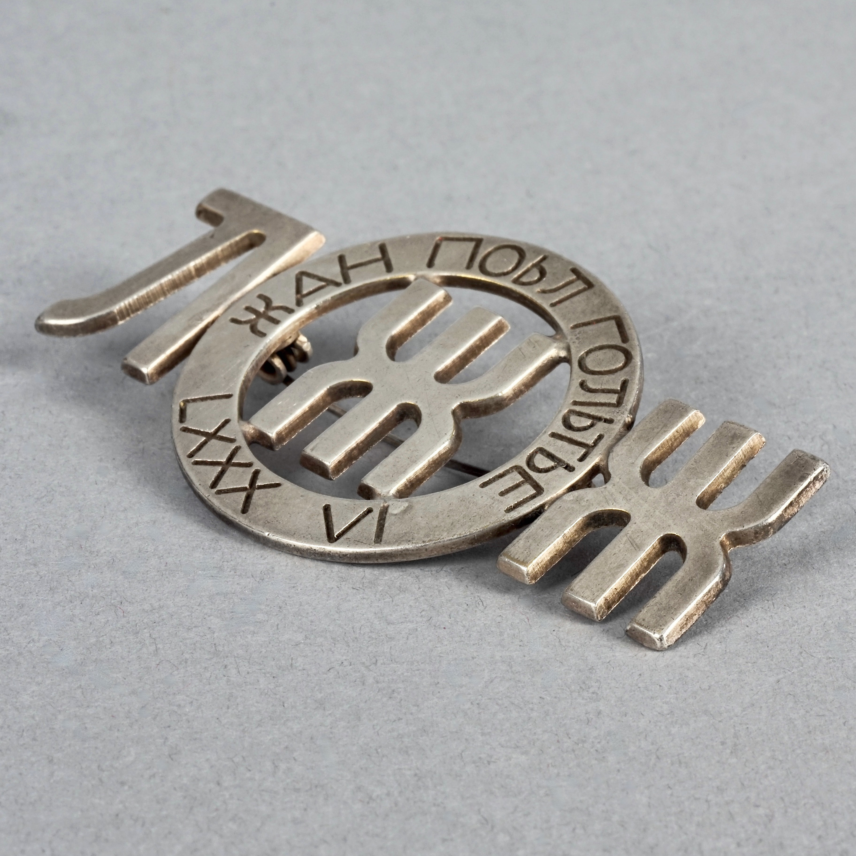 Jean Paul Gaultier ブローチ ヴィンテージ 1986 ジャン・ポール・ゴルチエ 構成主義 ロシア