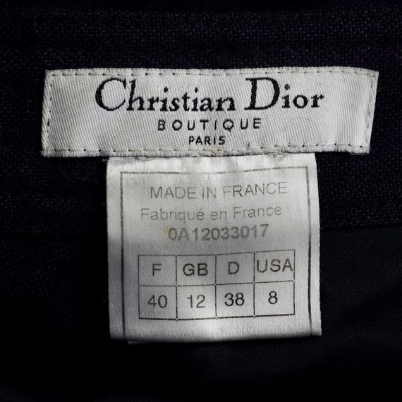 Designer Label Inside Evening Gown, Christian Dior, France By Dior ...
