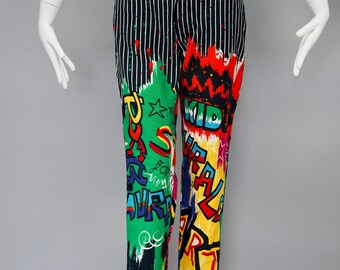 パンツ ISSUE 90s vintage artistic painted pants ISSUE 90s vintage artistic painted pants パンツ
