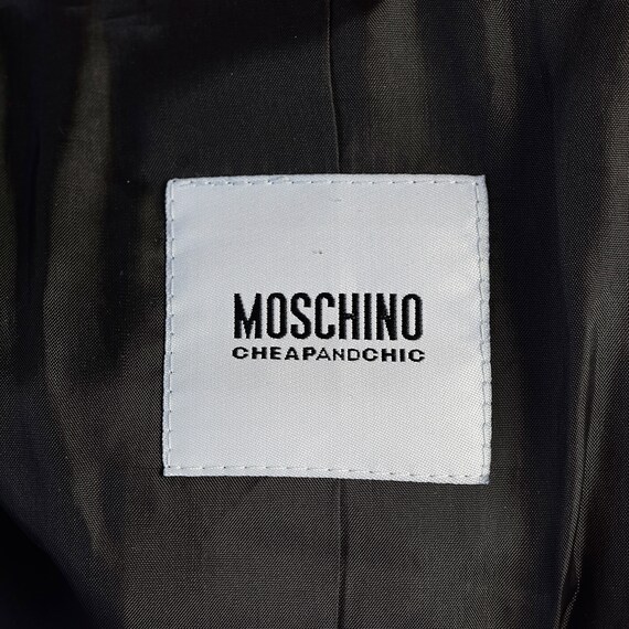 Vintage MOSCHINO CHEAP and CHIC Jeweled Buttons Cavalier Military