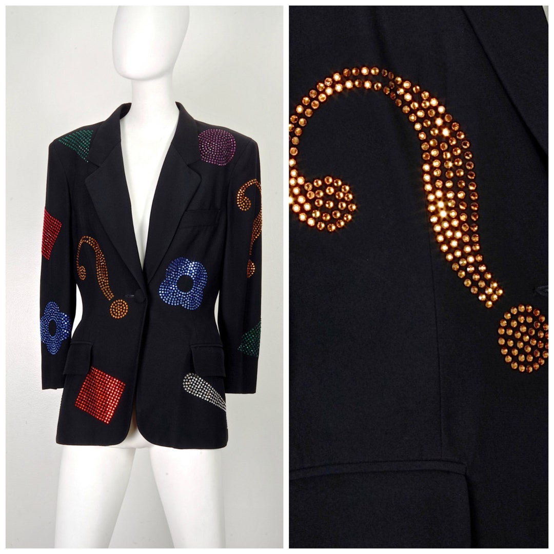 Archive MOSCHINO Ripples tailored jacket
