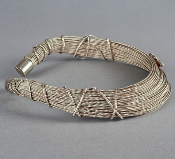 Vintage CHRISTIAN LACROIX Bundled Textured Wires … - image 3