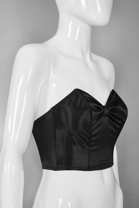 Vintage CHRISTIAN DIOR Logo Corset Bustier Tube To