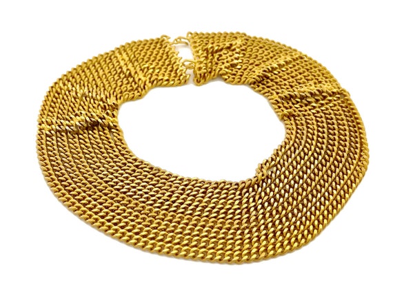 Vintage CHANEL Multi Strand Chain Necklace - image 2