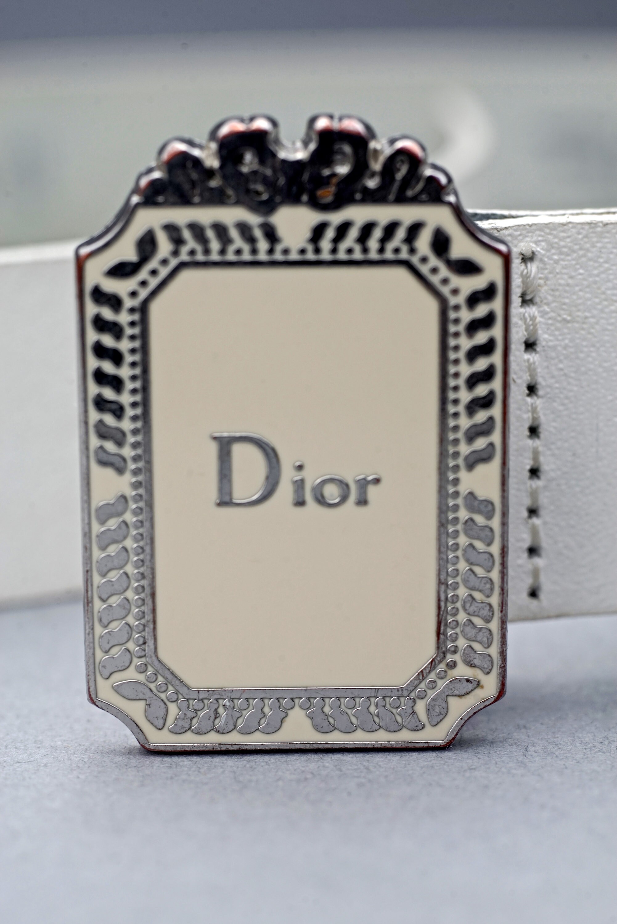 ◇ChristianDior ネクタイピン No.382◇ Dior Dway Check-N-Dior