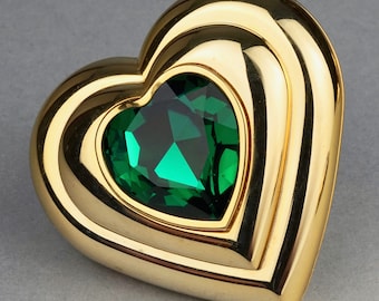 イヴサンローラン ジュエルパウダー ハート フェイスパウダー 未使用 美品 ヴィンテージ イヴ・サンローラン by ロバート・グーセンス