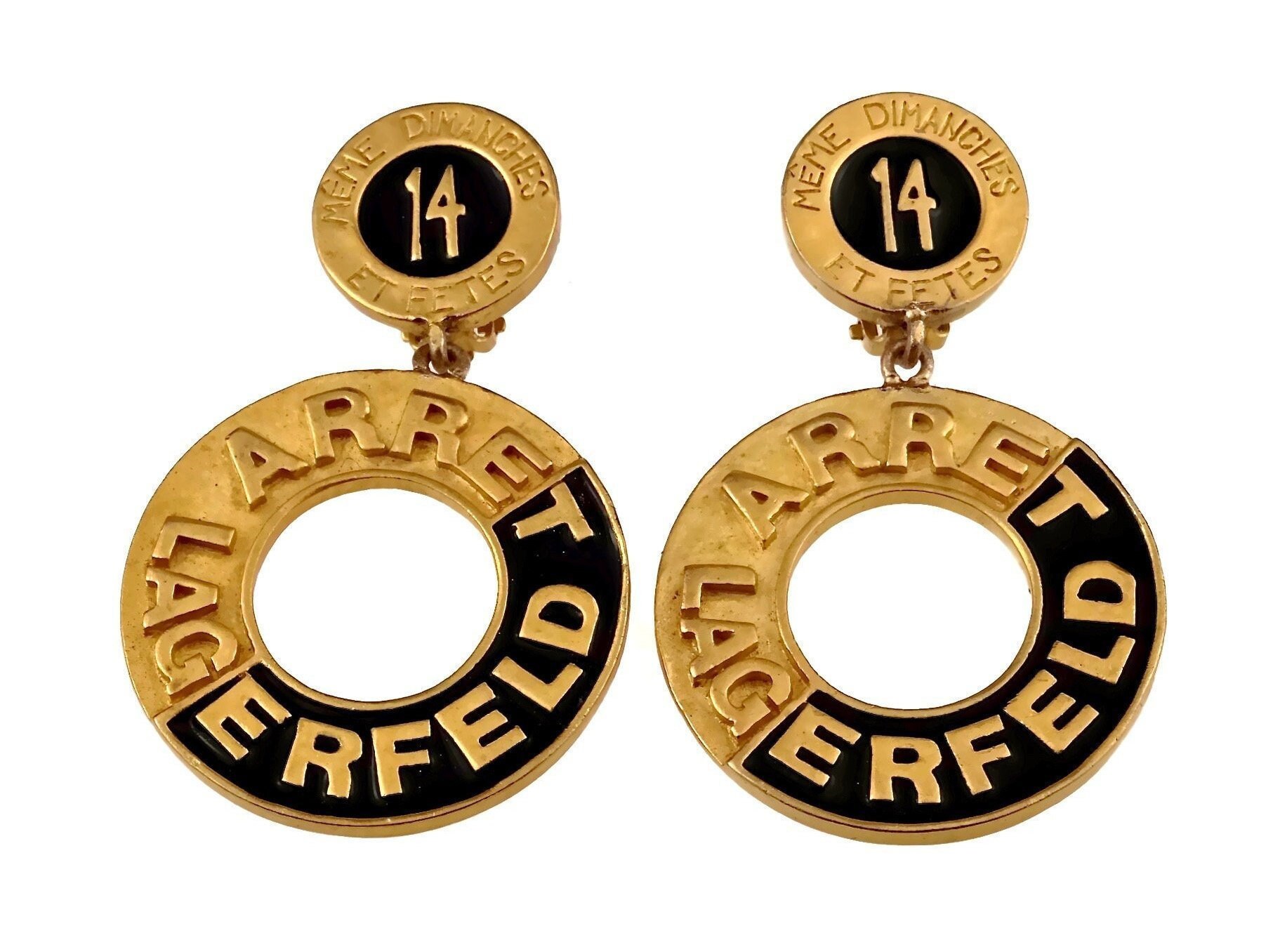 ピアス KARL LAGERFELD HOTEL KARL HOOP EARRINGS KARL LAGERFELD HOTEL KARL HOOP EARRINGS | イヤリング
