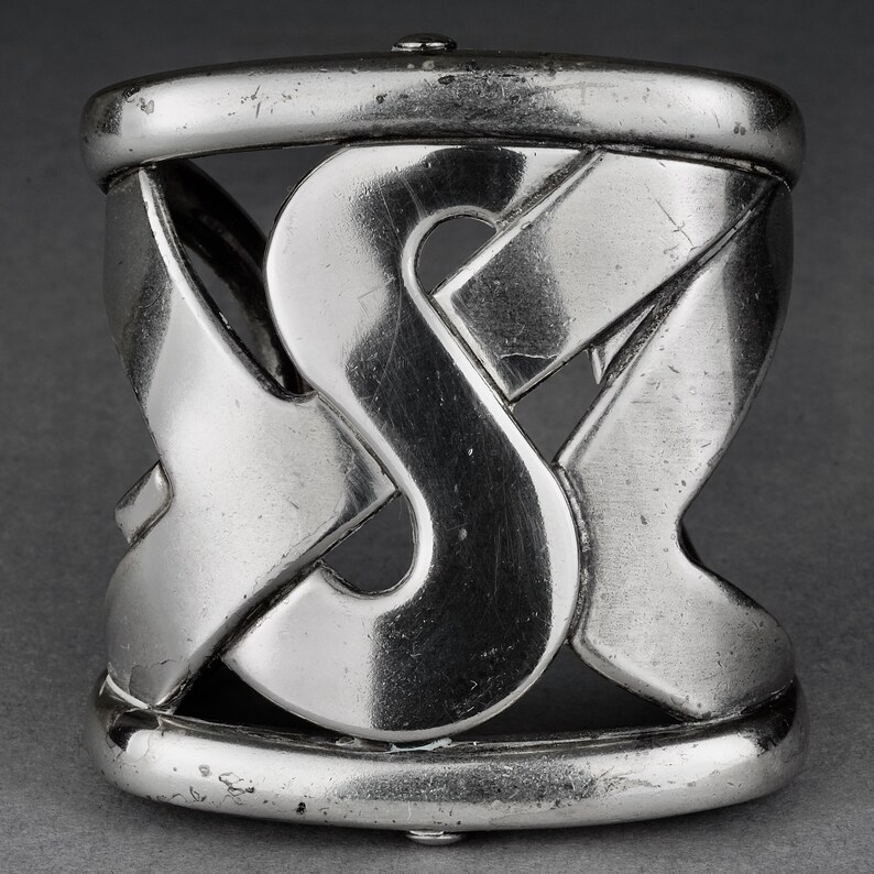 ysl logo cuff