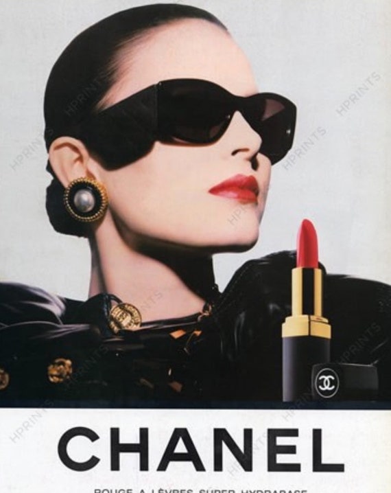 Chanel Black Quilted Leather Sunglasses