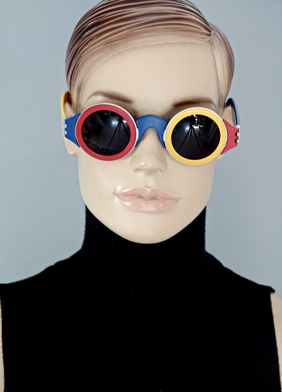 Vintage 1985 Karl Lagerfeld Limited Edition Colour Block Etsy
