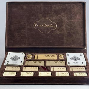 Vintage 1970s PIERRE CARDIN Poker Game Set