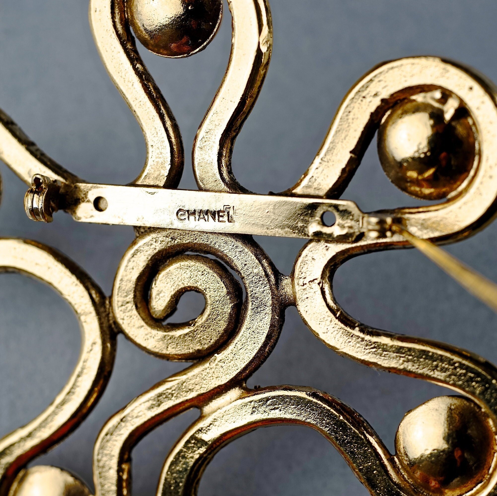 シャネルブローチパールヴィンテージ CHANEL - シャネル❤ヴィンテージ ブローチ 美品の通販 by らら