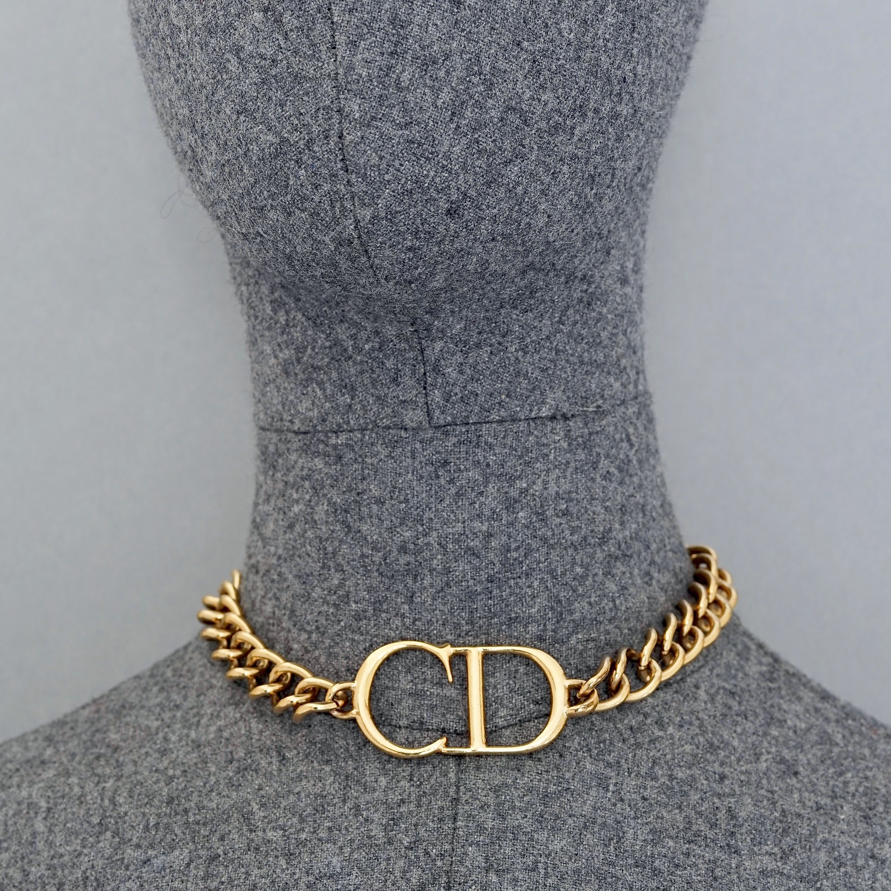 Vintage CHRISTIAN DIOR by John Galliano CD Logo Monogram Vintage CHRISTIAN DIOR by John Galliano CD Logo Monogram