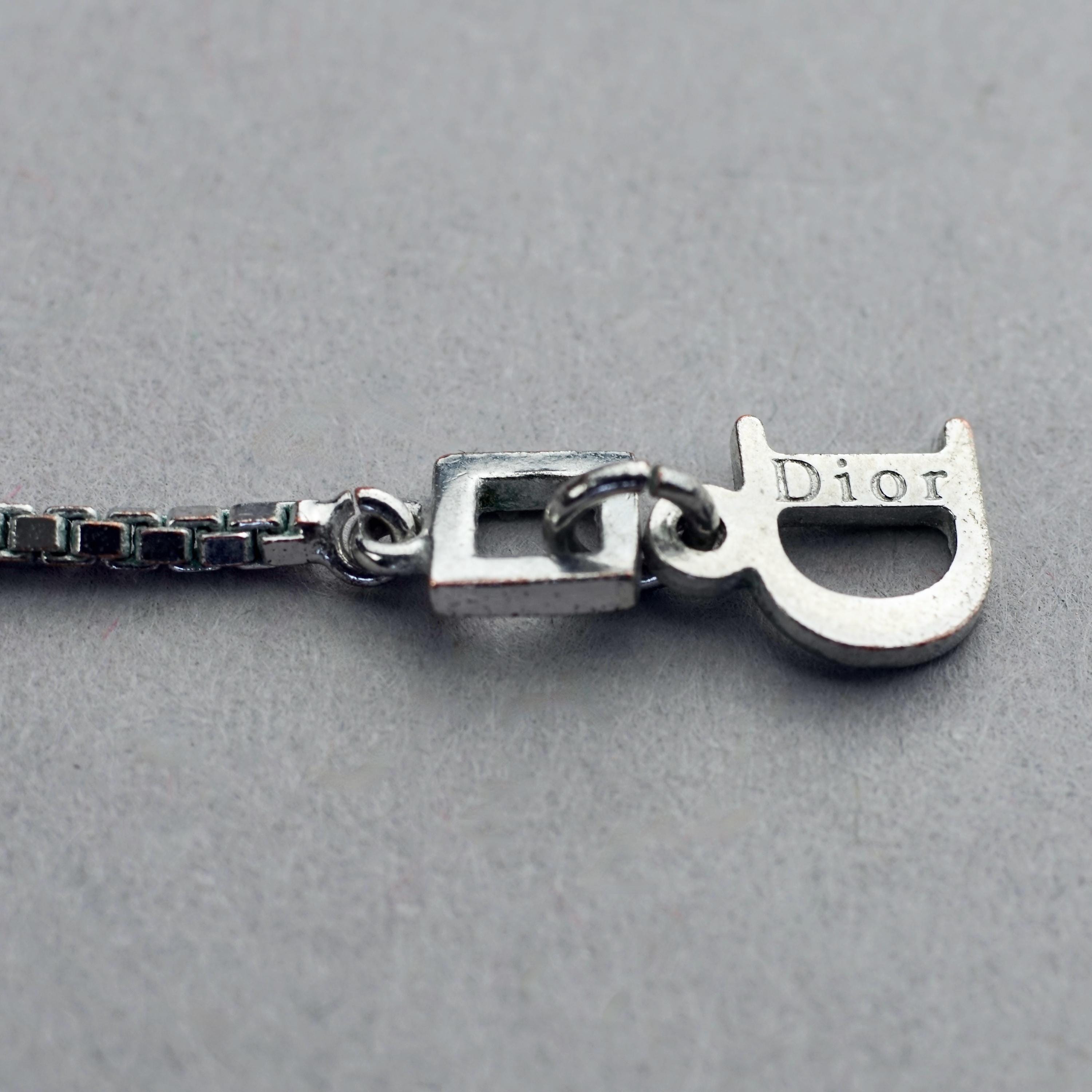 アクセサリー Vintage Dior Vintage CHRISTIAN DIOR by Galliano ID Name Plate Necklace - Etsy