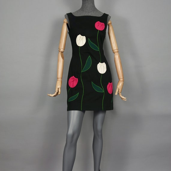 moschino flower dress