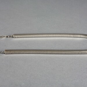 Vintage 1973 Christian Dior silverhalsband med ormkedja från 1973 bild 6